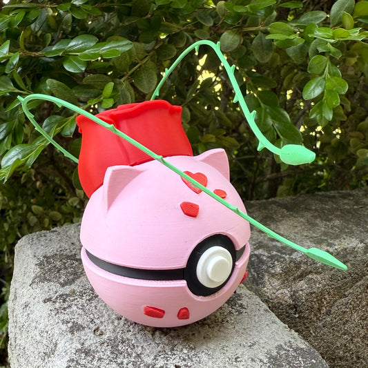 Bulbasaur Rose Edition Pokeball