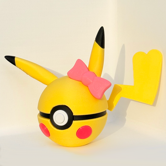 Girly Pikachu Pokéball