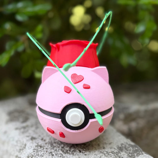 Bulbasaur Rose Edition Pokeball